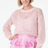 Roller Rabbit Hadley Sweater Pink Tops