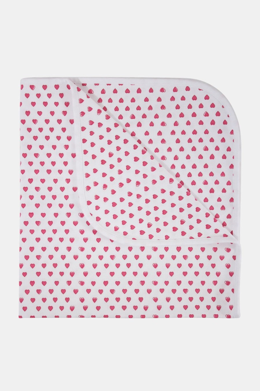 Roller Rabbit Infant Hearts Receiving Blanket Pink Accessories