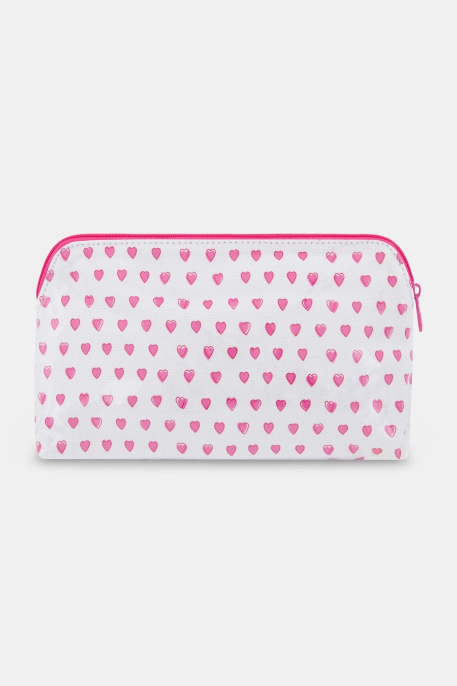 Roller Rabbit Hearts Makeup Bag Pink Makeup & Toiletry Cases