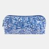 Roller Rabbit Khailani Ikat Makeup Bag Sky Makeup & Toiletry Cases