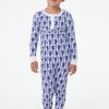 Roller Rabbit Kids Monkey Pajamas Sapphire Pajamas