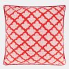 Roller Rabbit Jemina Decorative Pillow Red Decorative Pillows