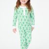 Roller Rabbit Kids Monkey Pajamas Emerald Pajamas