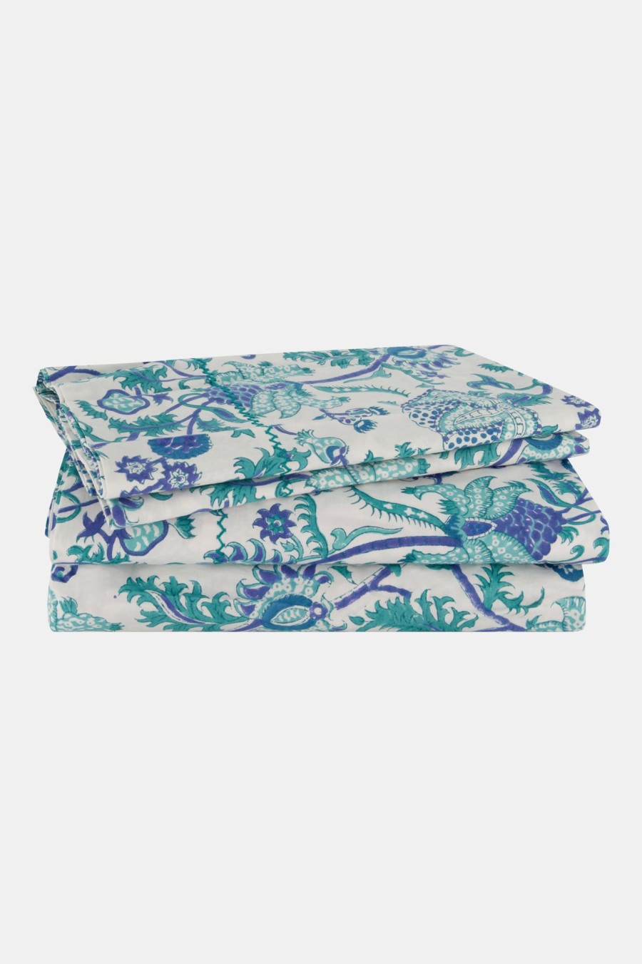 Roller Rabbit Amanda Sheet Set Turquoise Sheets & Pillowcases