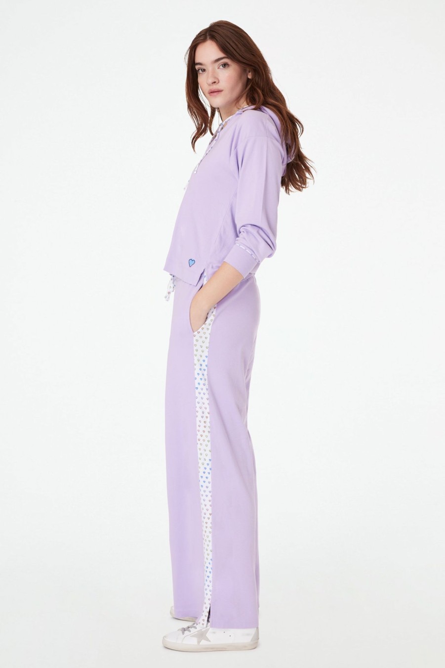 Roller Rabbit Marcia Wide Leg Pant Lavender Bottoms