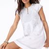 Roller Rabbit Faith Dress White/Silver Dresses