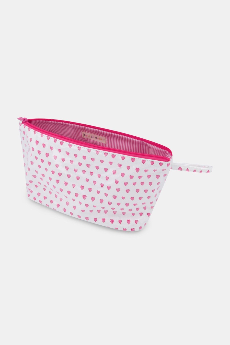 Roller Rabbit Hearts Toiletry Case Pink Makeup & Toiletry Cases