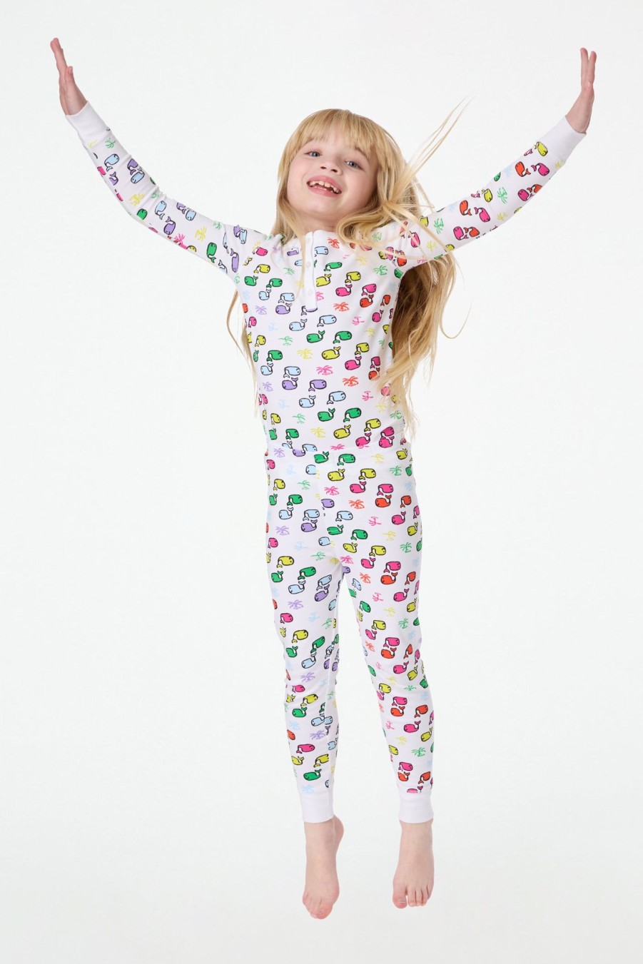 Roller Rabbit Kids Moby Paradise Pajamas Multi Pajamas