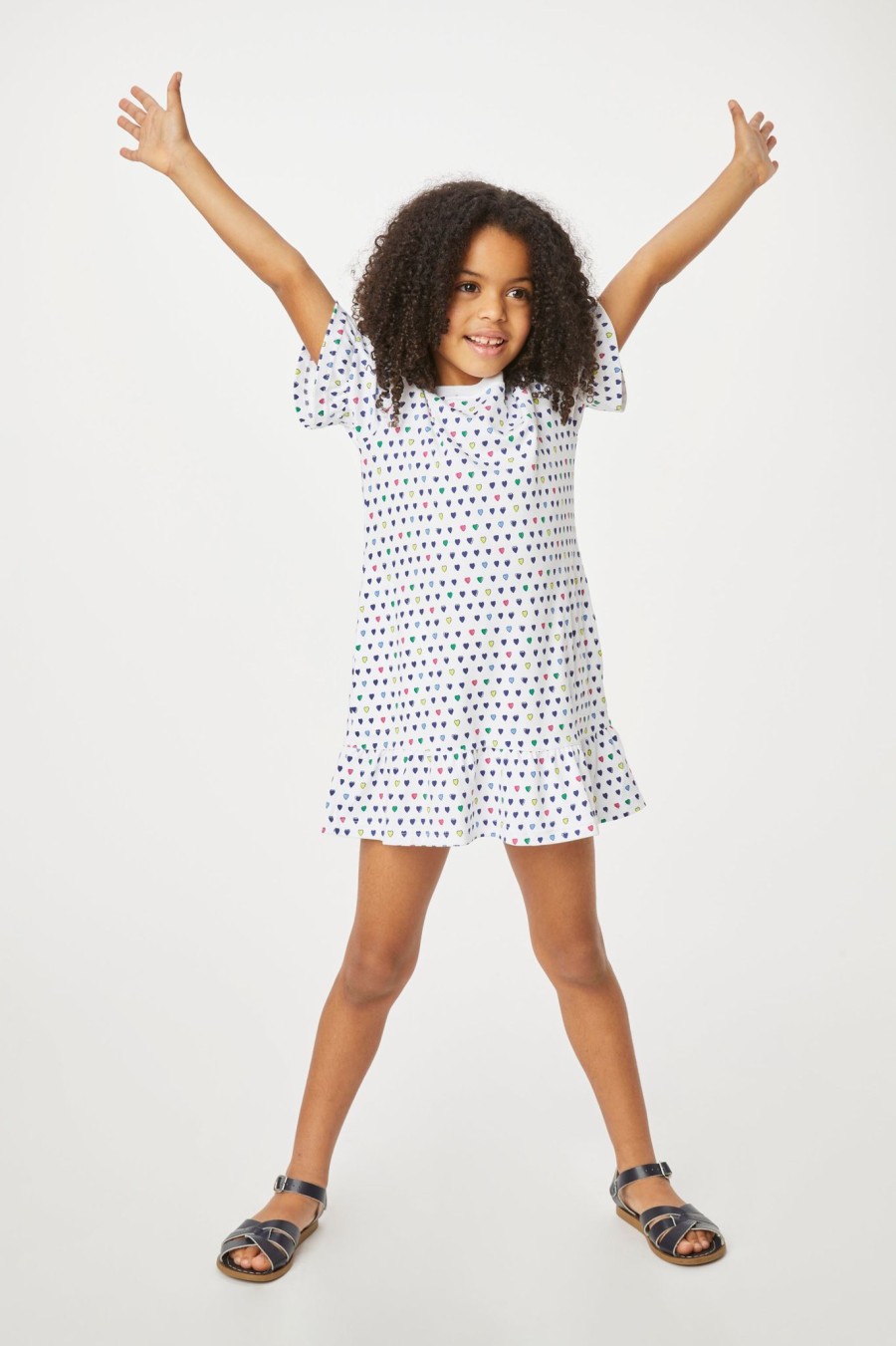 Roller Rabbit Kids Pop Hearts Esme Dress Multi Dresses