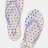 Roller Rabbit Disco Hearts Flip Flops Rainbow Shoes