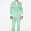 Roller Rabbit Mens Monkey Spencer Pajamas Emerald Men'S Pajamas