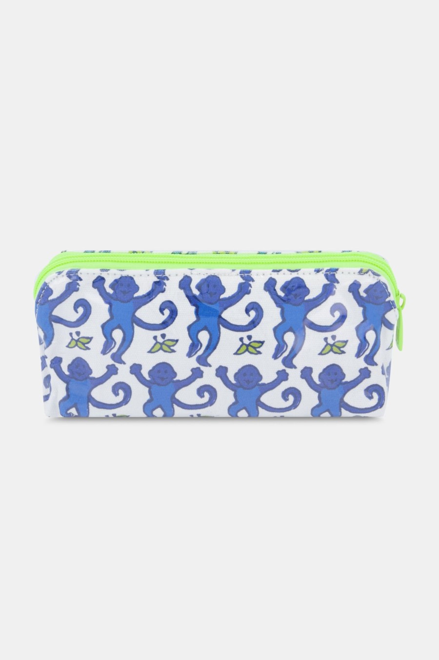 Roller Rabbit Monkey Makeup Bag Blue Makeup & Toiletry Cases