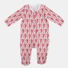 Roller Rabbit Infant Monkey Zipper Footie Pink Pajamas