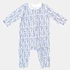 Roller Rabbit Infant Monkey Zipper Footie Lavender Pajamas