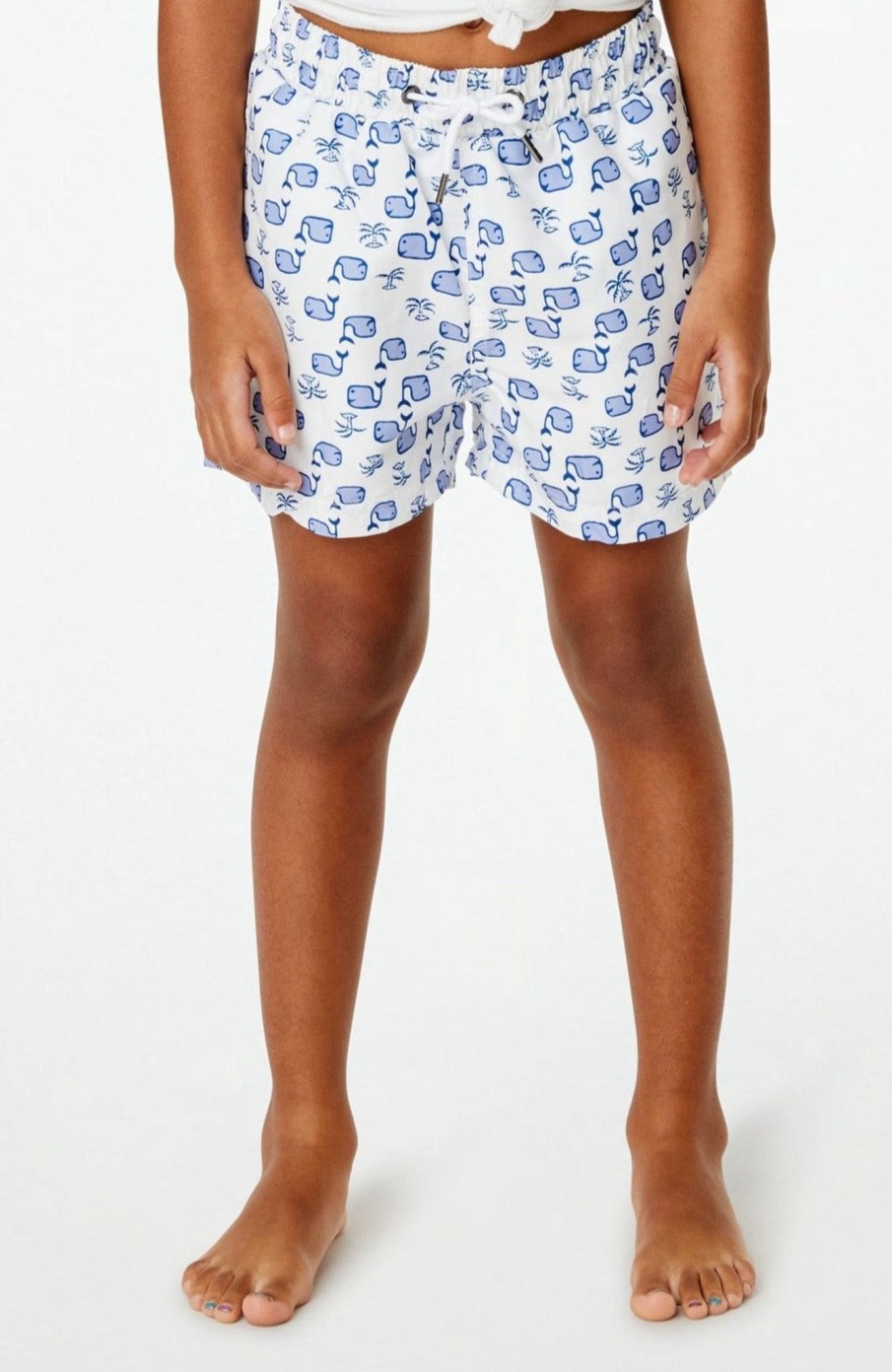 Roller Rabbit Boys Moby Swim Trunk Blue Swim