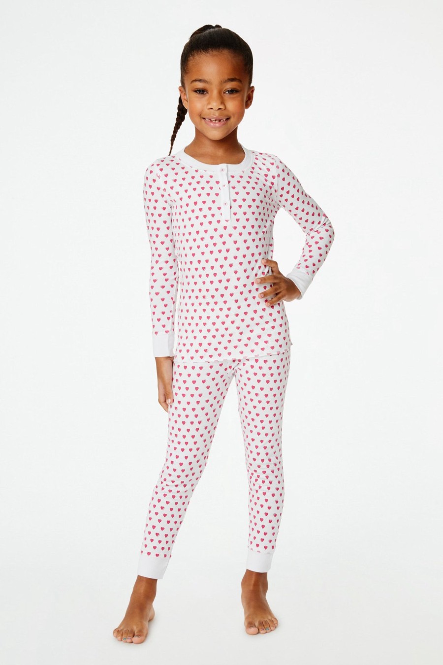 Roller Rabbit Kids Hearts Pajamas Pink Mommy & Me