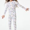 Roller Rabbit Kids Hoppy Spring Pajamas White Pajamas