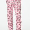 Roller Rabbit Mens Monkey Simon Pant Pink Men'S Pajamas