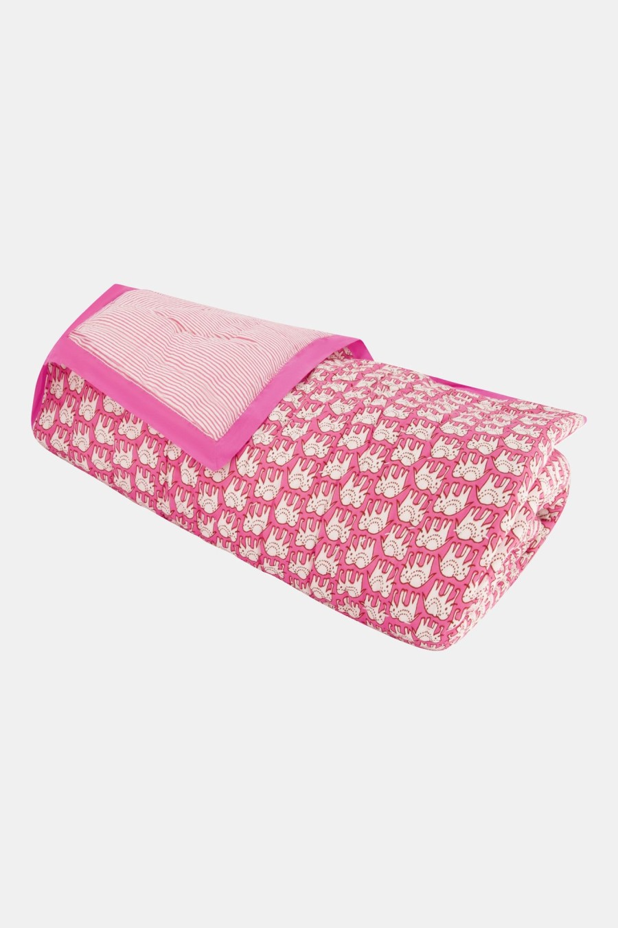 Roller Rabbit Hathi Baby Quilt Pink Accessories