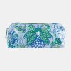 Roller Rabbit Amanda Hearts Makeup Bag Blue Makeup & Toiletry Cases