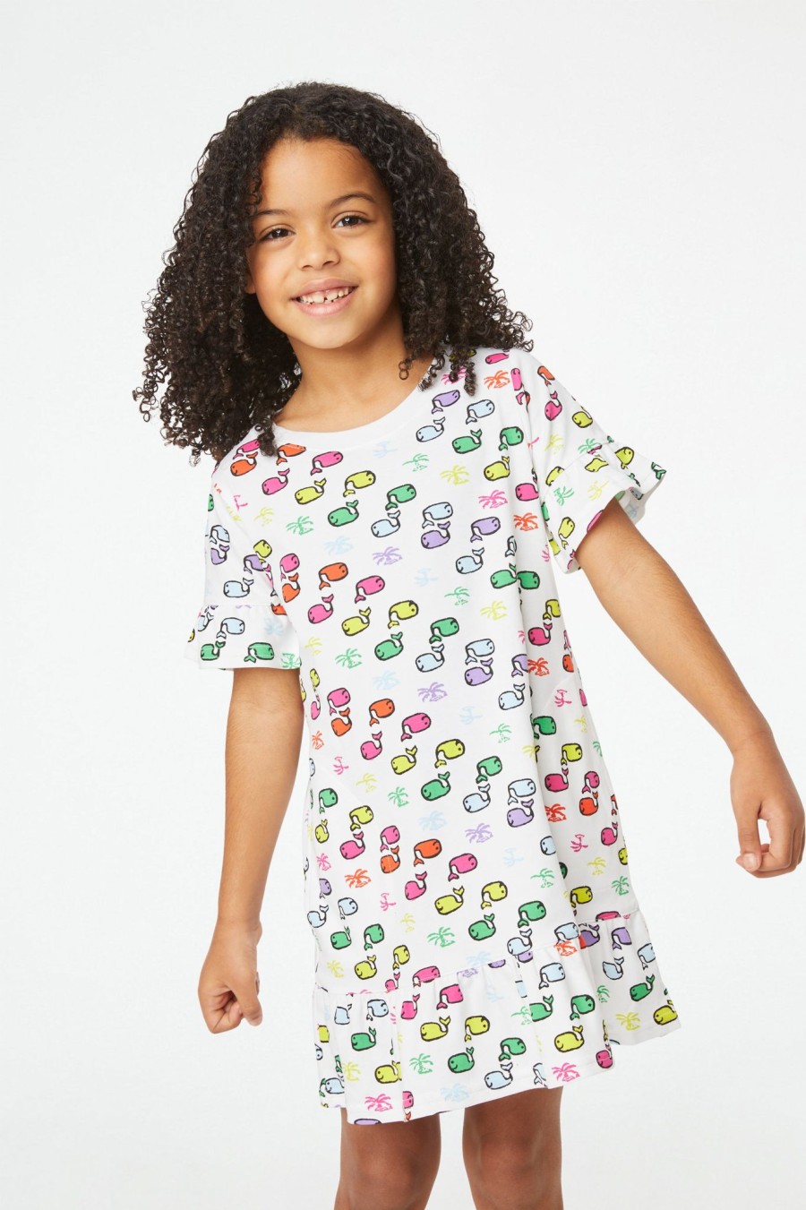 Roller Rabbit Kids Moby Paradise Esme Dress Multi Dresses