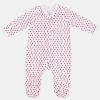 Roller Rabbit Infant Hearts Zipper Footie Pink Pajamas