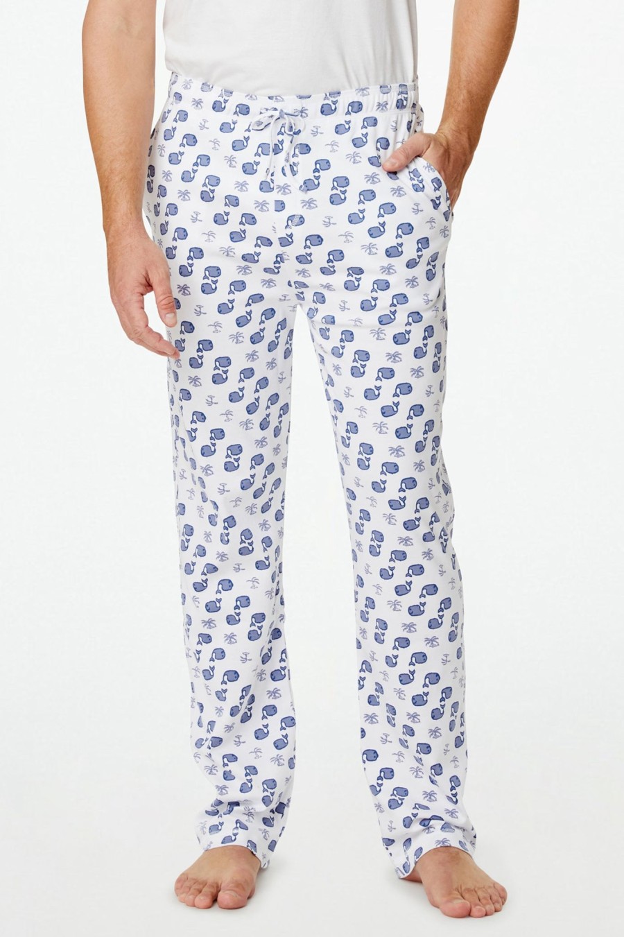 Roller Rabbit Mens Moby Simon Pant Blue Men'S Pajamas