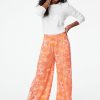 Roller Rabbit Eloise Border Kaylee Pant Orange Bottoms