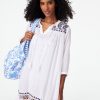 Roller Rabbit Lucknow Serafina Tunic White/Navy Tops