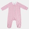 Roller Rabbit Infant Hathi Zipper Footie Pink Pajamas