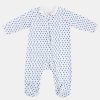 Roller Rabbit Infant Hearts Zipper Footie Blue Pajamas