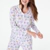 Roller Rabbit La Monkey Pajamas White Pajamas