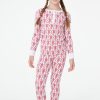 Roller Rabbit Kids Monkey Pajamas Pink Mommy & Me