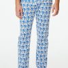 Roller Rabbit Mens Monkey Simon Pant Blue Men'S Pajamas