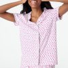 Roller Rabbit Hearts Polo Pajamas Pink Pajamas