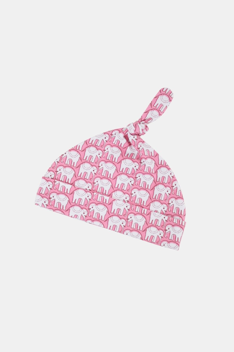 Roller Rabbit Hathi Baby Hat Pink Accessories