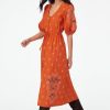 Roller Rabbit Cressida Embroidery Valla Dress Clay Dresses