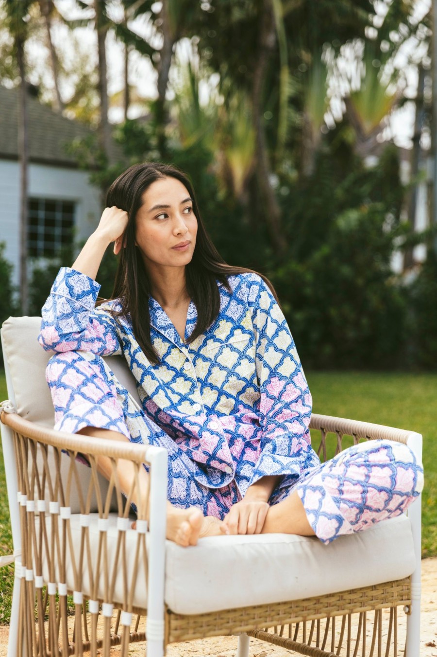 Roller Rabbit Ombre Jemina Loungewear Multi Pajamas