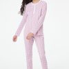 Roller Rabbit Hathi Pajamas Pink Pajamas