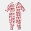 Roller Rabbit Infant Monkey Footie Pajamas Pink Mommy & Me