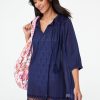 Roller Rabbit Lucknow Serafina Tunic Navy Tunics & Kurtas