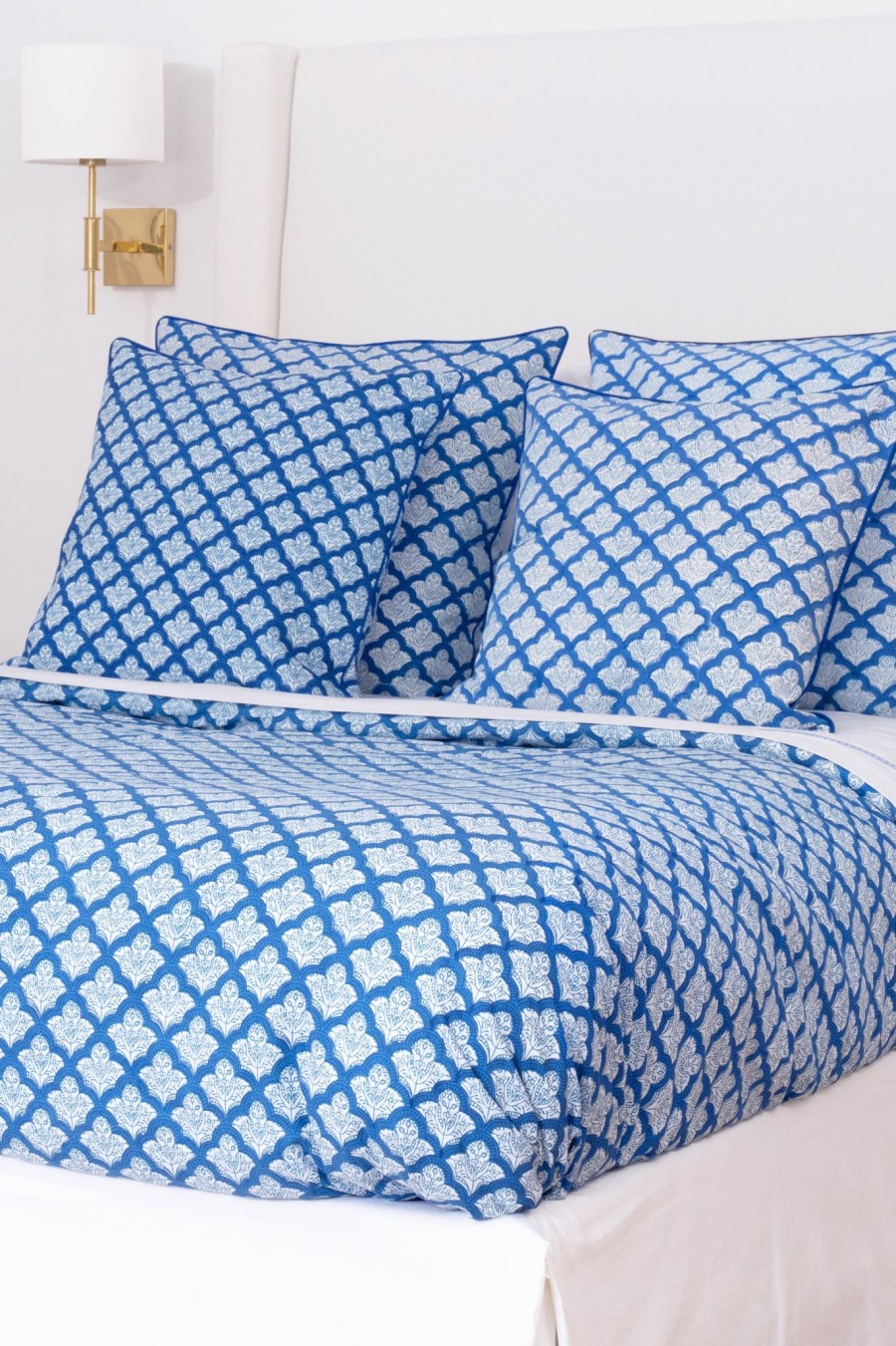 Roller Rabbit Jemina Duvet Cover Blue Quilts & Duvets