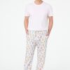 Roller Rabbit Mens Summer Of Love Simon Pant Buttercup Men'S Pajamas