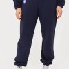 Roller Rabbit Heart Puff Sweatpant Navy Bottoms